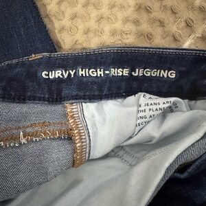 American Eagle curvy high rise jegging